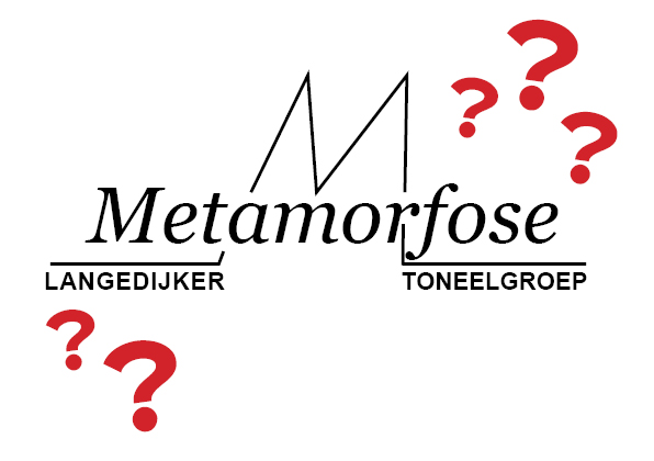 logo Metamorfose met vraagtekens